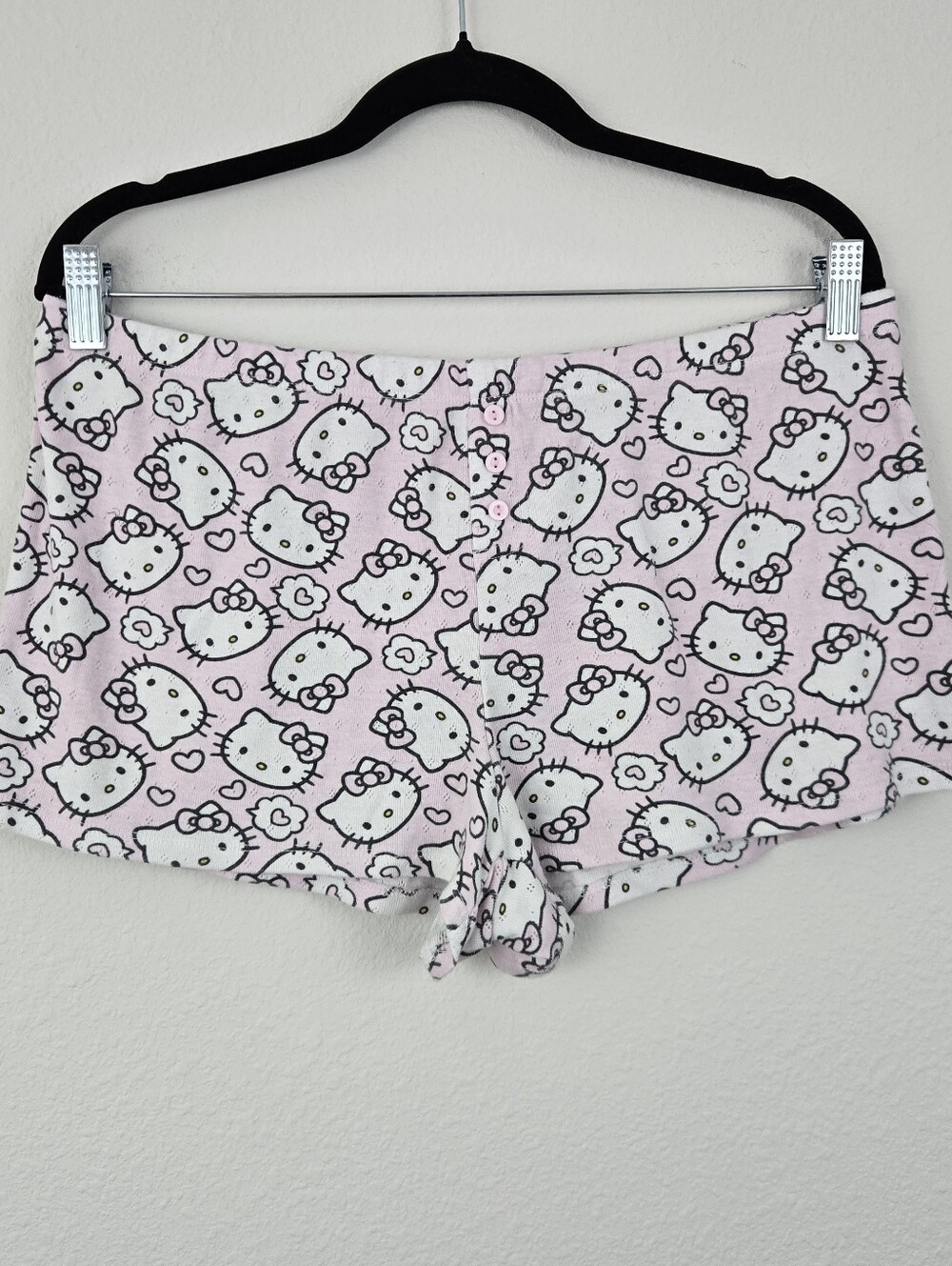 Pink Sanrio Hello Kitty Pj Shorts